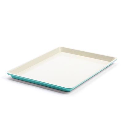 Green Pan Teal Ceramic Non-Stick Half Cookie Baking Sheet