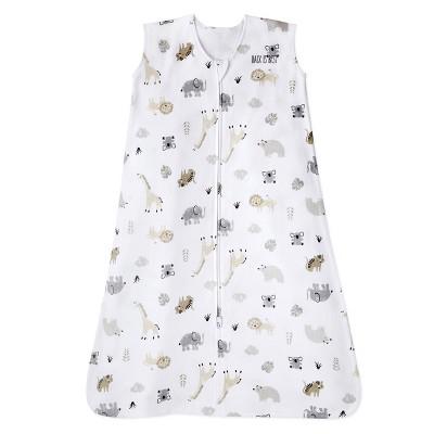 HALO Sleepsack 100% Cotton Wearable Blanket - Animal Print - MD: Sleeveless, Front Full Length Zipper, V Neck : Target