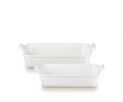 Rectangular Stoneware Dish Set of 2 | Le Creuset