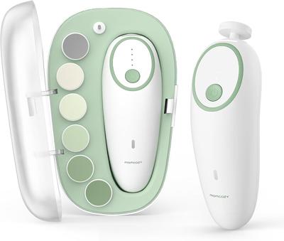 Amazon.com : Momcozy Baby Nail File Electric, Gentle Baby Nail Trimmer Electric, Baby Nail Clipper with Night Light, 7 Grinding Head Replacement Pads,