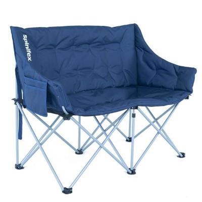 Spinifex Camping Chair Comfort Series 2 Seater Sofa Navy