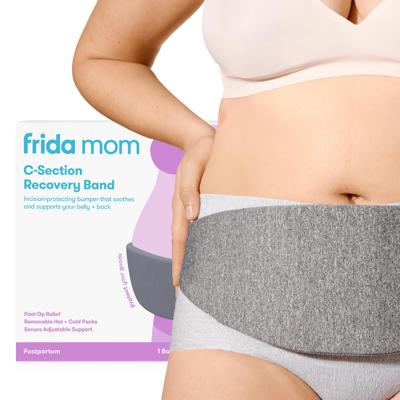 Free Shipping! Frida Mom C Section Recovery Belly Band Postpartum Abdominal Binder with Soft Knit Layer - Walmart.com