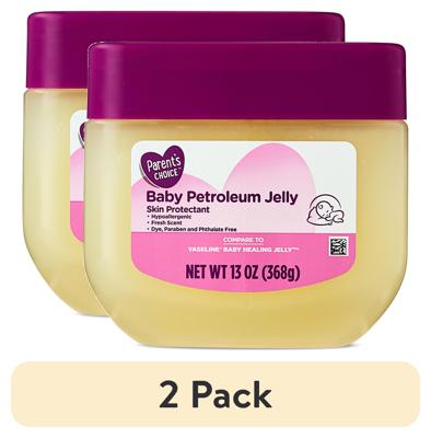 (2 pack) Parents Choice Baby Petroleum Jelly skin Protectant, 13 oz - Walmart.com