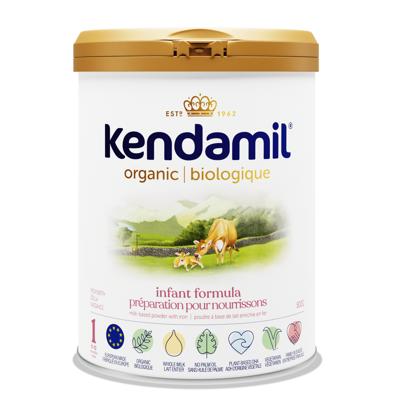 Kendamil Organic Whole Milk Baby Formula Powder, European with HMOs, Prebiotics, No Palm Oil or Soy, with DHA, 800g, 0-12 Months - Walmart.ca