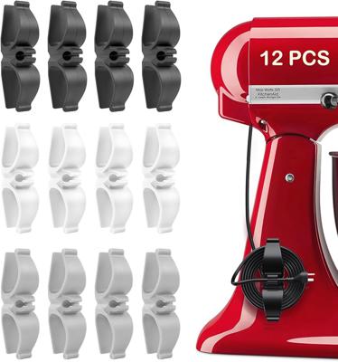 Amazon.com: Lancord Cord Organizer for Appliances, 8 Pack Upgraded Kitchen Appliance Cord Organizer Stick On Appliance Wire Organizer Wire Wrapper for