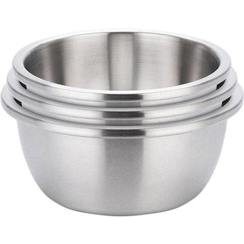 SOGA 3-Pieces Deepen Matte Stainless Steel Mixing Bowl | Harvey Norman