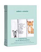 aden + anais essentials Muslin Square 5 Pack - Safari Babies - Boots