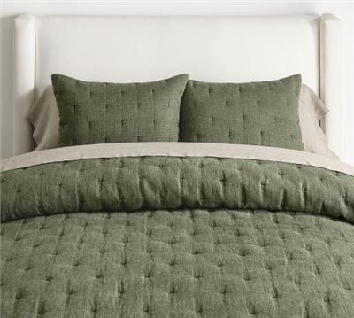 Everyday Linen Comfort Quilt | Pottery Barn