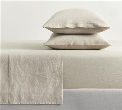 Belgian Flax Linen Classic Sheet Set | Pottery Barn
