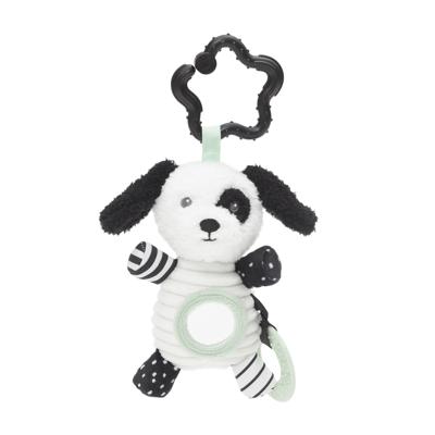 Oscar & Florri Black And White Dog Activity Toy | Baby Bunting AU