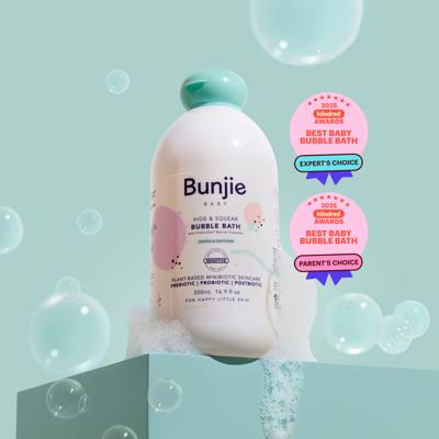 Tear-Free Baby Bubble Bath with Probiotics | Bunjie
