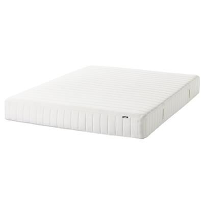 VALEVÅG pocket spring mattress, medium firm/white, Queen - IKEA