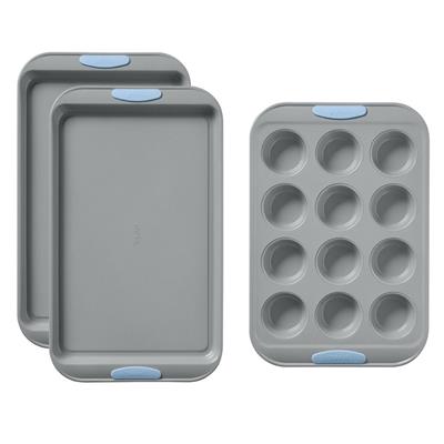 Pyrex® Metal Bakeware 3-Piece Set in Cerulean