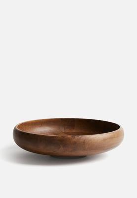Large mango wood bowl - brown - 1276728001