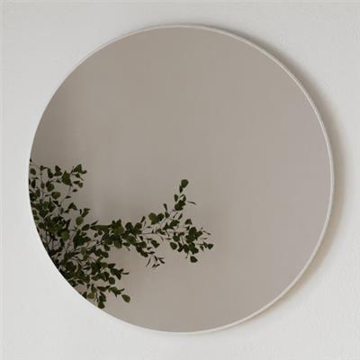 Maddison Lane Priya Round Aluminium Wall Mirror | Temple & Webster