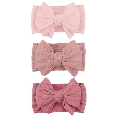 Amazon.com: LemonSpace Handmade Baby Girls Headbands Soft Stretchy Nylon Hair Bands Hair Accessories Bows for Newborn Baby Girls Infant Toddlers Kids