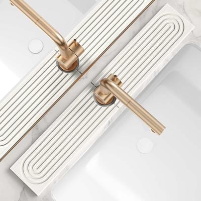 Amazon.com: Eormoe Faucet Mat for Kitchen Sink – Diatomite Stone Drying Mat & Sink Protectors, Prevent Moisture – Sink Splash Guard Water-Absorbing St