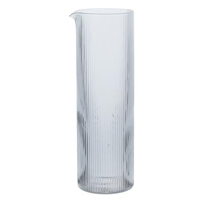 Ferm Living Ripple water jug, clear | Finnish Design Shop UK