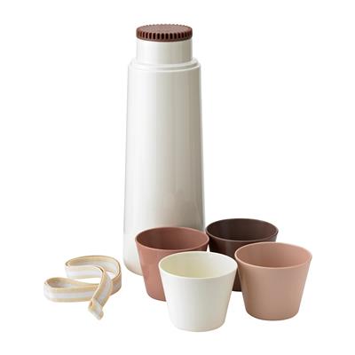PICNIC thermos bottle with 4 copper from RIG-TIG - NordicNest.com