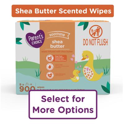 Parents Choice Shea Butter Baby Wipes, 900 Count - Walmart.com