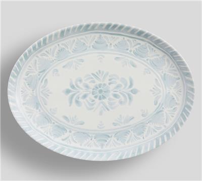 Chambray Stoneware Serving Platters - Stylish & Durable | Pottery Barn