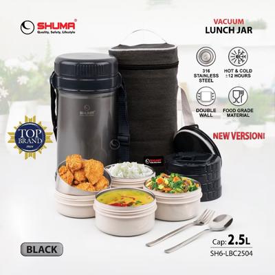 SHUMA Vacuum Lunch Jar 2500 ML