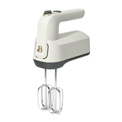 Free Shipping! Beautiful 6-Speed Electric Hand Mixer White with Turbo Function and Storage Case - Walmart.com