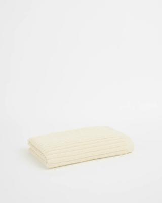 Dylan Australian Cotton Rib Bath Towel - Cream | Target Australia