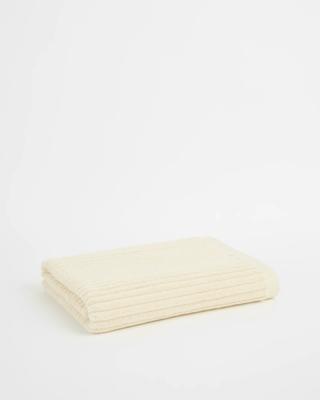 Dylan Australian Cotton Rib Bath Sheet - Cream | Target Australia