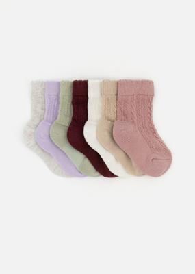 Textured Cotton Rich Socks 7 Pack | Woolworths.co.za
