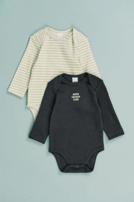 2 Pack Long sleeve Bodysuits