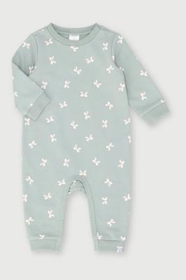Baby Girls Print Crew Brushed Romper - Sage – Edgars