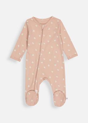 Floral Cotton Zip Sleepsuit | Woolworths.co.za