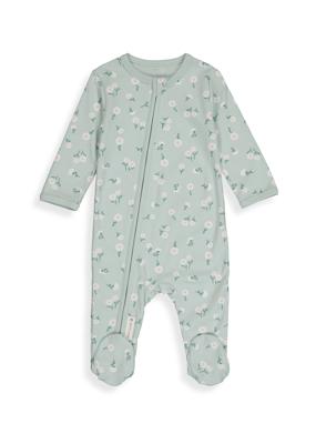 Ditsy Floral Organic Cotton Zip Sleepsuit | Woolworths.co.za
