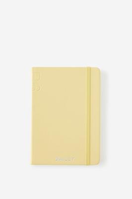 Typo Yellow B6 Notebook with Elastic Closure