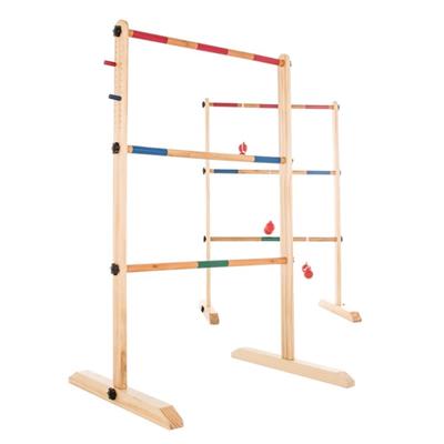 Toy Time Outdoor Wood Ladder Ball with Case 388951YLY at Lowes.com