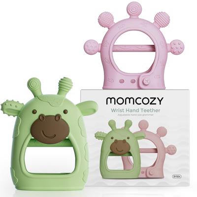 Momcozy Silicone Baby Teether Diver and Giraffe, Baby Teething Toys - Walmart.ca