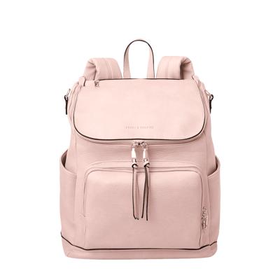 Lullaby Diaper Backpack Blush | Poppy and Peonies – Poppy & Peonies