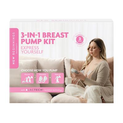 New Beginnings 3-In-1 Breast Pump | Baby Bunting AU