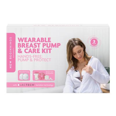 New Beginnings Wearable Breast Pump & Care Kit | Baby Bunting AU