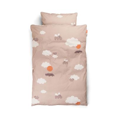 Bedlinen junior - Happy clouds - Powder – Shop at Done by Deer official webshop