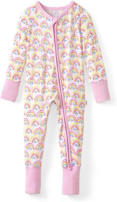 Amazon.com: Little Sleepies Pajamas for Baby Boys & Girls, Viscose from Bamboo Baby Pajamas, Snug Sleeper, Toddler PJs, 2-Way Zipper, Sweet Pea, 12-18