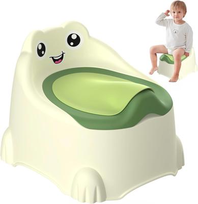 Potty Training Toddler Toilet, Baby Potty Chair Toilet Seat for Kids Boys Girls for Toddlers with Splash Guard Non-Slip Removable Bowl for Ages 1-6 Ch