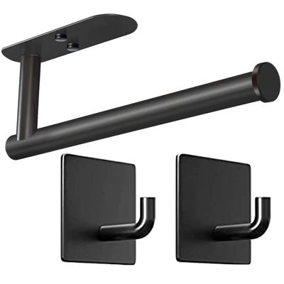 Camkey Paper Towel Holder, Stainless Steel, Adhesive or Screw Wall Mount, Space-Saving, 13.21 Long - Walmart.com