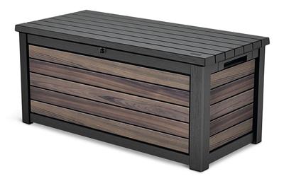 Keter Signature Brown Outdoor Storage Deck Box, 165-Gal