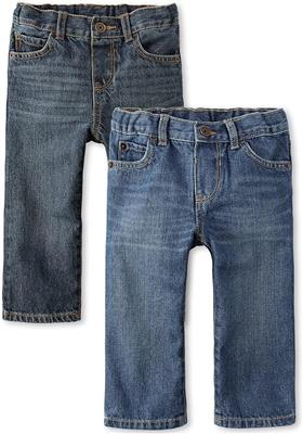 Amazon.com: The Childrens Place Baby Boys and Toddler Boys Basic Straight Leg Jeans, Carbon Wash/Dk Juptier, 9-12 MONTHS: Clothing, Shoes & Jewelry