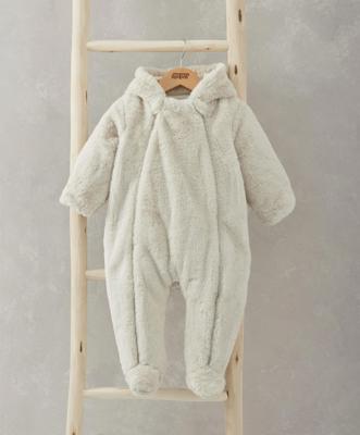 Faux Fur Pramsuit | Baby Clothing - Mamas & Papas UK