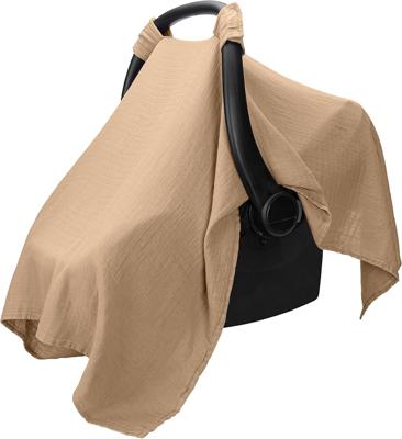 Amazon.com: Comfy Cubs Baby Car Seat Cover - Soft, Breathable Bamboo Rayon and Muslin Cotton Blend - Lightweight Canopy for Sun, Bug, and Comfort Prot