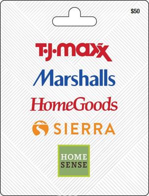 Amazon.com: TJX Multibrand $50 Physical Gift Card : Gift Cards