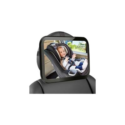 Miroir Voiture pour Bébé de Siège Arrière Taille Grande Enfant Miroir de Voiture Incassable pour Vue Arrière Miroir Rétroviseur de Bébé pour Surveilla